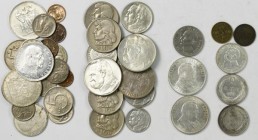 Ost-Europa: Lot Münzen aus Tschechoslowakei, Slowakei, Polen, Lettland und Litauen.
 [differenzbesteuert]
