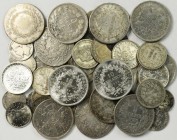 Frankreich: Lot über 50 Münzen aus Frankreich. Von Louis XIII. bis zur Republik 1966. Überwiegend Silbermünzen.
 [differenzbesteuert]