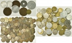 Frankreich: Eine Sammlung von fast 300 Münzen aus Frankreich. Dabei überwiegend alte Kupfermünzen des 18./19. Jhd. sowie ein paar Münzen des 20. Jhd. ...