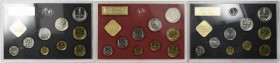 Sowjetunion: Kleines Lot 3 KMS: 1980, 1981, 1983. Alle 3 in original Blister der Leningrad Mint.
 [zzgl. 19 % MwSt.]