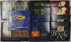 Belgien: Sammlung Euro-KMS aus Belgien und BeNeLux 1999-2005, überwiegend doppelt. Dabei auch Belgien 1999-2001 (1x). Insg. 13 KMS.
 [differenzbesteu...