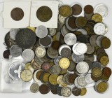 Deutschland: Kleine Schachtel mit ca. 0,7kg Klein- und Silbermünzen aus Deutschland ab 1872. Überwiegend Kaiserreich, Weimarer Republik, Drittes Reich...