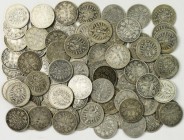 Umlaufmünzen 1 Pf. - 1 Mark: Lot 85 x 1 Mark 1873-1887, Jaeger 9, diverse Jahrgänge und Erhaltungen, schön - sehr schön.
 [differenzbesteuert]