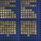 Goldmünzen 5, 10 und 20 Mark: Reichsgoldschatz: 88 Goldmünzen aus der Kaiserzeit. Dabei 5 Mark (8), 10 Mark (37) sowie 20 Mark (43) Goldmünzen aus Bad...