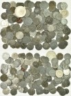 Weimarer Republik: Notgeld / Notmünzen / Städtenotgeld: Über 120 diverse Notmünzen / Kriegsmünzen / Kriegsgeld. Unsortiert, dabei gesichtet: 100 Milli...