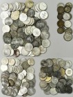 Bundesrepublik Deutschland 1948-2001: Lot 5 DM und 10 DM Gedenkmünzen, dabei auch ein paar Münzen aus dem Dritten Reich / Weimarer Republik.
 [differ...