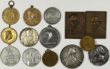 Medaillen: Lot 14 Medaillen / Plaketten um 1900.
 [differenzbesteuert]