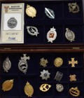 Orden & Ehrenzeichen: Lot 20 Historische Militärabzeichen Deutsches Reich aus dem Hause Göde als exklusive Museumsanfertigungen mit Zertifikaten in ei...