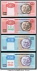 Angola Banco Nacional De Angola 500; 1,000 Kwanzas 1984 Pick 120a; 121a; 500 Novo Kwanza on 500 Kwanzas ND (1991) Pick 123; 1,000 Novo Kwanza on 1,000...