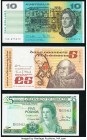 Australia Australia Reserve Bank 10 Dollars ND (1979) Pick 45c R307 Choice Crisp Uncirculated; Gibraltar Government of Gibraltar 5 Pounds 1988 Pick 21...