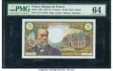 France Banque de France 5 Francs 8.1.1970 Pick 146b PMG Choice Uncirculated 64. 

HID09801242017