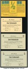 A Selection of Nineteen Local Issues from World War II Era Germany. Very Fine or Better. 

HID09801242017