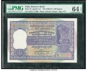 India Reserve Bank of India 100 Rupees ND (1962-67) Pick 45 Jhun6.7.4.2 PMG Choice Uncirculated 64 EPQ. Staple holes at issue.

HID09801242017