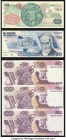 A Group of Pesos and Nuevos Pesos Notes from Mexico. Choice Crisp Uncirculated. 

HID09801242017