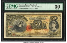 Mexico Banco Nacional de Mexicano 50 Pesos 1.7.1901 Pick S260c M301c PMG Very Fine 30. 

HID09801242017