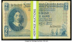 South Africa Republic of South Africa 2 Rand ND (1962-65) Pick 104b (29); Pick 105b (16) Very Good or Better. A few examples have edge tears or other ...
