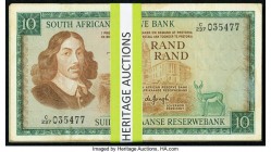 South Africa Republic of South Africa 10 Rand ND (1967-74) Pick 113b (6); 113c (10); 114b (7); 114c (12) Fine or Better. A few examples have some edge...