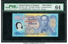 Thailand Bank of Thailand 50 Baht ND (1996) Pick 99s Commemorative Specimen PMG Choice Uncirculated 64. 

HID09801242017