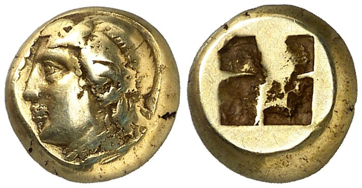 (400-330 a.C.). Jonia. Focea. Hekté. (S. 4533). 2,52 g. MBC-.