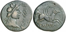 Emporiae (Sant Martí d'Empúries). As. (FAB. 1249) (ACIP. 1091. 10,64 g. MBC.