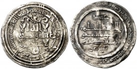 AH 352. Califato. Hixem II. Medina Azzahra. Dirhem. (V. 450) (Fro. 69). 2,19 g. MBC.