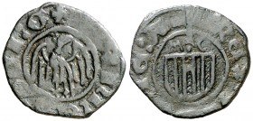Joan II (1458-1479). Sicília. Diner. (Cru.V.S. 985) (Cru.C.G. 3024). 0,81 g. MBC-.
