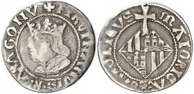Ferran II (1479-1516). Mallorca. Ral. (Cru.V.S. 1180) (Cru.C.G. 3094). 2,04 g. BC+/MBC-.