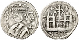 Alfonso VIII (1158-1214). ¿Toledo?. Dinero. (AB. 205) (M.M. A8:36.26). 0,86 g. MBC.
