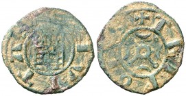 (1152-1187). Reino de Jerusalén. Raymond III. Tripoli. Dinero. (Malloy 13a). 0,79 g. MBC-.