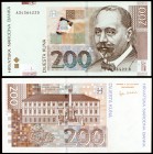 2002. Croacia. Banco Nacional. 200 kuna. (Pick 42). 7 de marzo, Stejepan Radic. Ex Colección Suleiman 20/09/2018, nº 179. S/C.