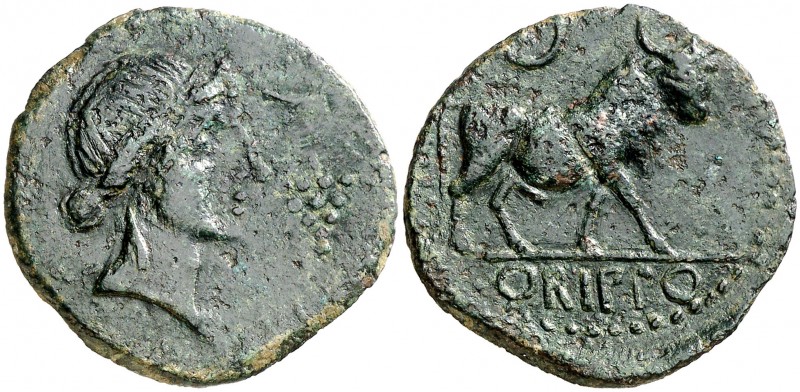 Orippo (Dos Hermanas). As. (FAB. 1903) (ACIP. 2460). 7,01 g. Pátina verde. MBC+....