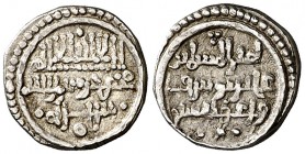 Almorávides. Ali ibn Yusuf y el amir Sir. Ceuta. Quirate. (V. 1778) (Hazard 973). 1 g. Muy rara. MBC+.