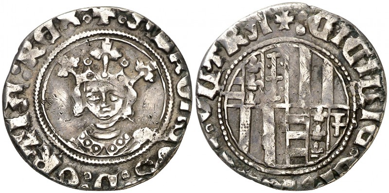 Alfons IV (1416-1458). Nàpols. Ral. (Cru.V.S. 895) (Cru.C.G. 2939a) (MIR. 57). 2...