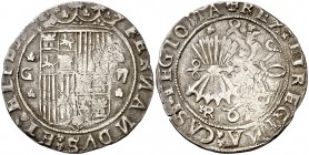 Reyes Católicos. Granada. R. 2 reales. (Cal. 254). 6,55 g. MBC.