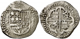 (1590-1592). Felipe II. Toledo. . 1 real. (Cal. 679 a 681). 3,28 g. MBC.
