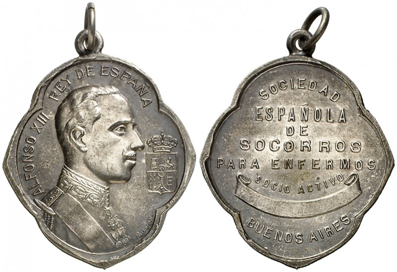 Argentina. Buenos Aires. Sociedad Española de Socorros para enfermos. Alfonso XI...