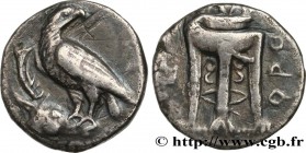 BRUTTIUM - CROTON
Type : Nomos ou statère 
Date : c. 425-380 AC. 
Mint name / Town : Crotone, Bruttium 
Metal : silver 
Diameter : 20,00  mm
Orientati...
