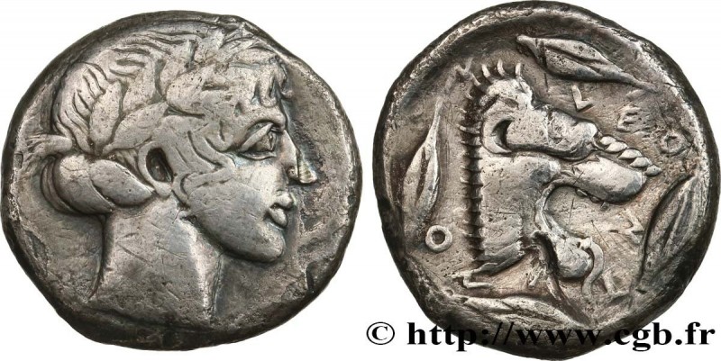 SICILY - LEONTINOI
Type : Tétradrachme 
Date : c. 455-430 AC. 
Mint name / Town ...