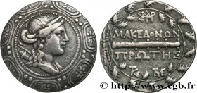 MACEDONIA - AMPHIPOLIS
Type : Tétradrachme stéphanophore 
Date : c. 150 AC. 
Mint name / Town : Amphipolis, Macédoine 
Metal : silver 
Diameter : 31,5...
