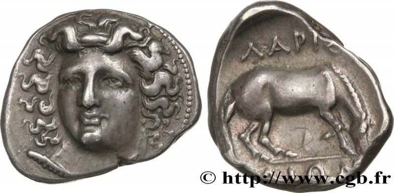 THESSALY - LARISSA
Type : Drachme 
Date : c. 3506-320 AC 
Mint name / Town : Lar...