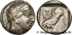 ATTICA - ATHENS
Type : Tétradrachme 
Date : c. 420 AC. 
Mint name / Town : Athènes 
Metal : silver 
Diameter : 25  mm
Orientation dies : 7  h.
Weight ...