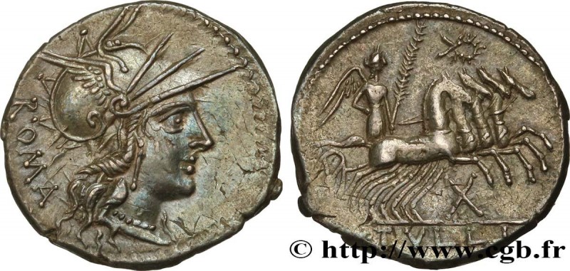 TULLIA
Type : Denier 
Date : 120 AC. 
Mint name / Town : Rome 
Metal : silver 
M...