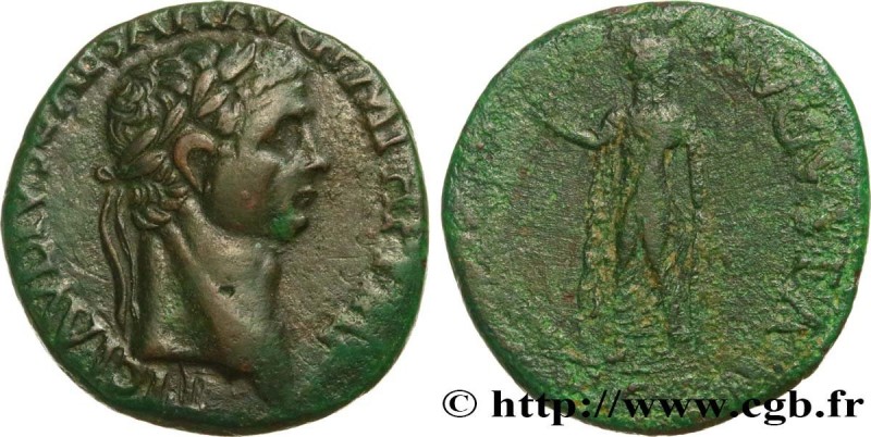 CLAUDIUS
Type : Sesterce 
Date : 42-43 
Mint name / Town : Rome 
Metal : copper ...