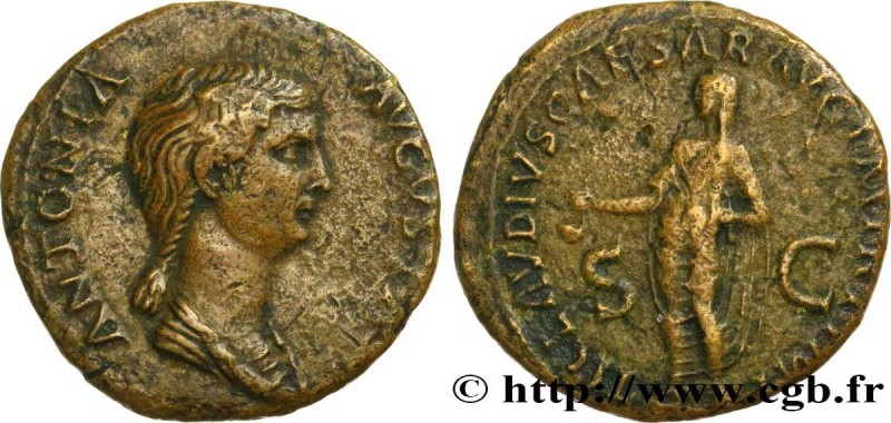 ANTONIA
Type : Dupondius 
Date : 41-45 
Mint name / Town : Rome 
Metal : copper ...