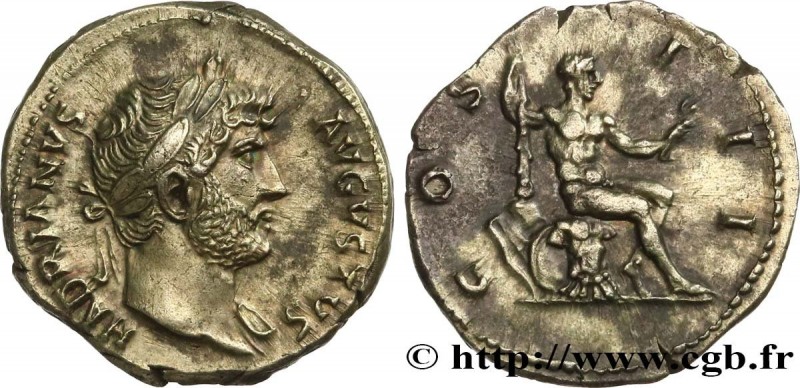 HADRIAN
Type : Denier 
Date : 126 
Mint name / Town : Rome 
Metal : silver 
Mill...