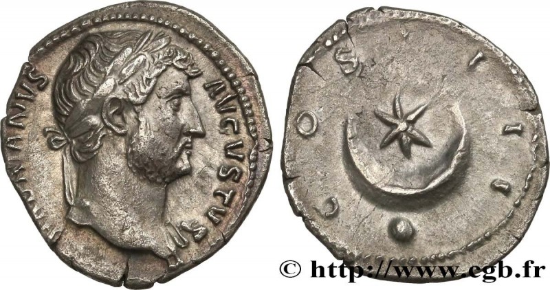 HADRIAN
Type : Denier 
Date : 128 
Mint name / Town : Rome 
Metal : silver 
Mill...