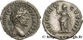 ANTONINUS PIUS
Type : Denier 
Date : 160 
Mint name / Town : Rome 
Metal : silver 
Millesimal fineness : 850  ‰
Diameter : 17,5  mm
Orientation dies :...