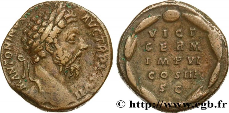 MARCUS AURELIUS
Type : Sesterce 
Date : 173 
Mint name / Town : Rome 
Metal : co...
