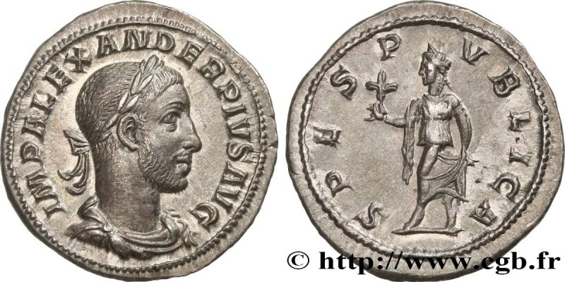 SEVERUS ALEXANDER
Type : Denier 
Date : 232 
Mint name / Town : Rome 
Metal : si...