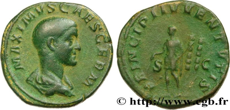 MAXIMUS CAESAR
Type : Sesterce 
Date : 237 
Mint name / Town : Rome 
Metal : cop...